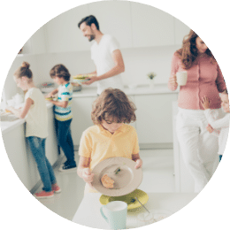 Healthy Family | Summit Basement Company | Akron OH