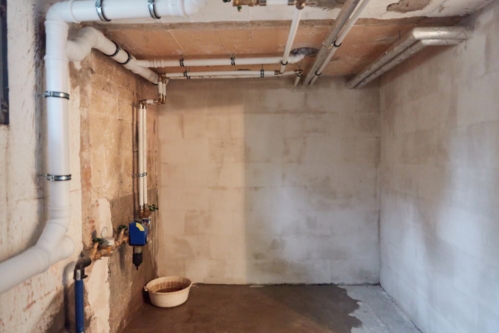 Water seeping into basement due to structural issues