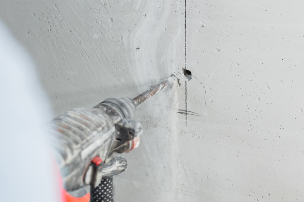 Wall anchor tie back